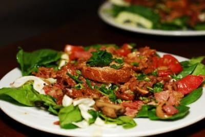 Recette salade de gésiers au poulet