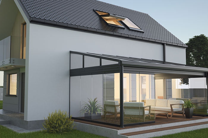 extension de maison en aluminium
